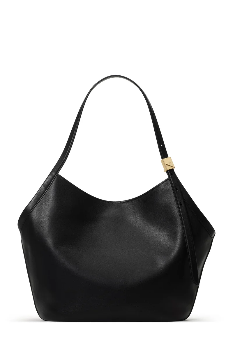 كيت سبيد حقيبة يد جلدية بتصميم زهرة التوليب